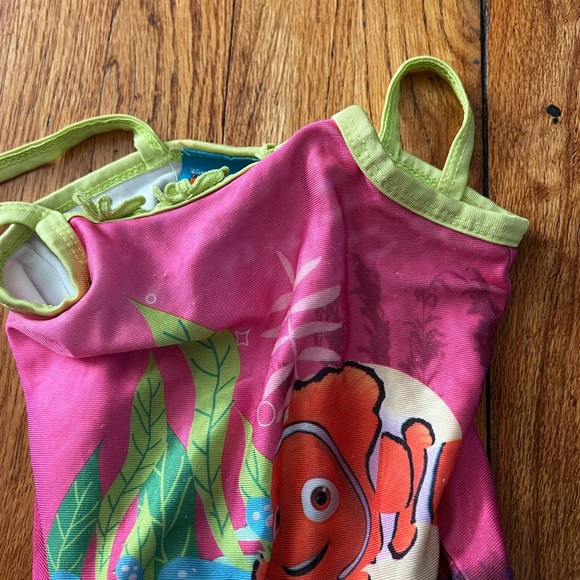 DISNEY STORE FINDING NEMO 1PC SWIMSUIT 24mo Baby Girl Pink Suit - Picture 5 of 7